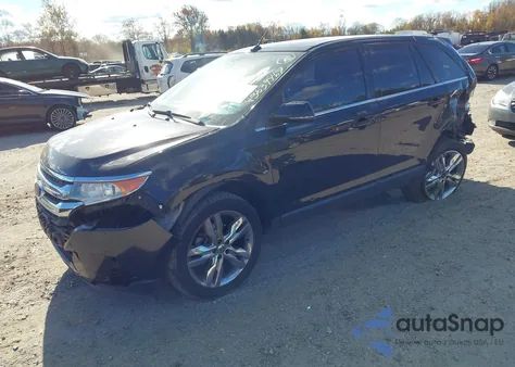 2013 Ford Edge Limited from USA, damaged, VIN 2FMDK3KCXDBC64668